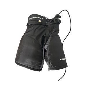 Winnwell AMP500 Youth Ice Hockey Pants Black Protective Breezers HP1705 Size M/M